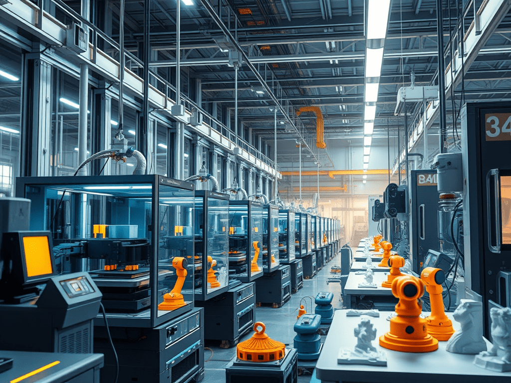 Digital Manufacturing: How AI, 3D Printing & Automation Are Reshaping the Future of&nbsp;Industry